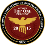 NADC | National Association Of Distinguished Counsel | Nations Top One Percent | 2015
